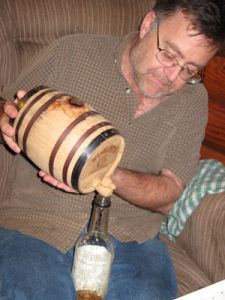 Barrel emptying